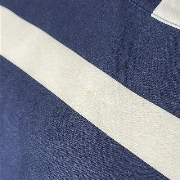 Eliza J Blue and White Sleeveless Cotton Sundress - Picture 6 of 12